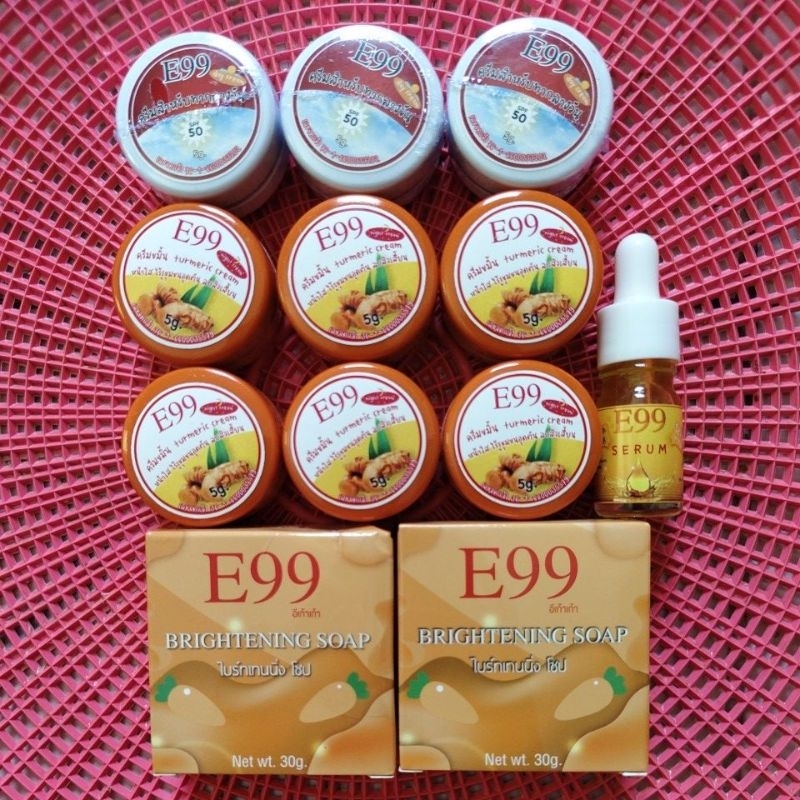 ชุดเซ็ทครีม E99 สินค้าขายดี สินค้าขายดีคนใช้กันเยอะ