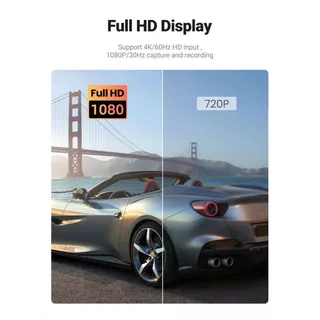 ⚡COD⚡Jasoz การ์ดจับภาพวิดีโอ Video Capture Card USB to Type-C+HDMI Video Audio Recording for Gaming
