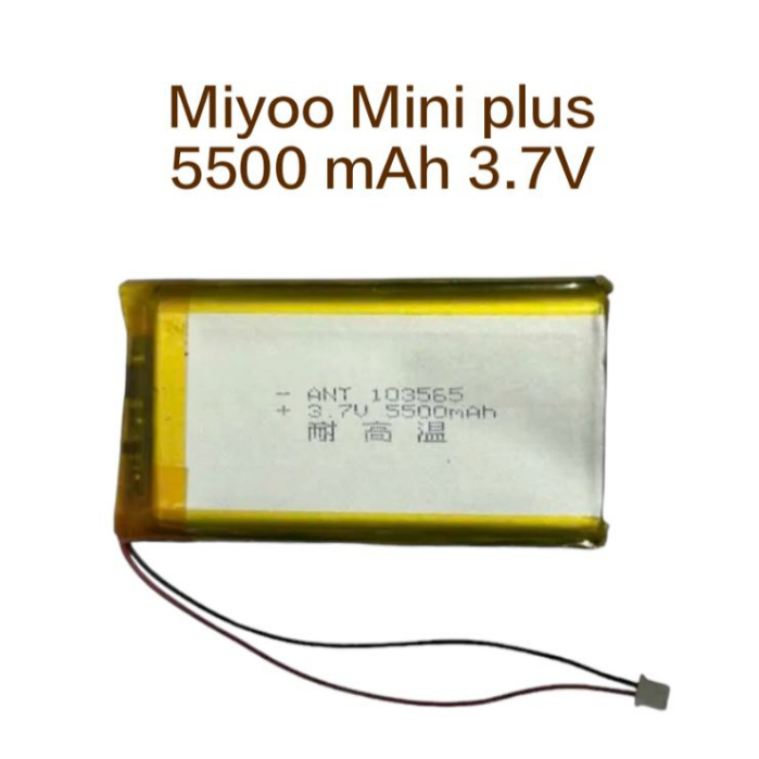 แบตเตอรี่ Miyoo mini plus แบตเตอรี่ 103565 5500mAh 3.7V แบตเครื่องเล่นเกมพกพา