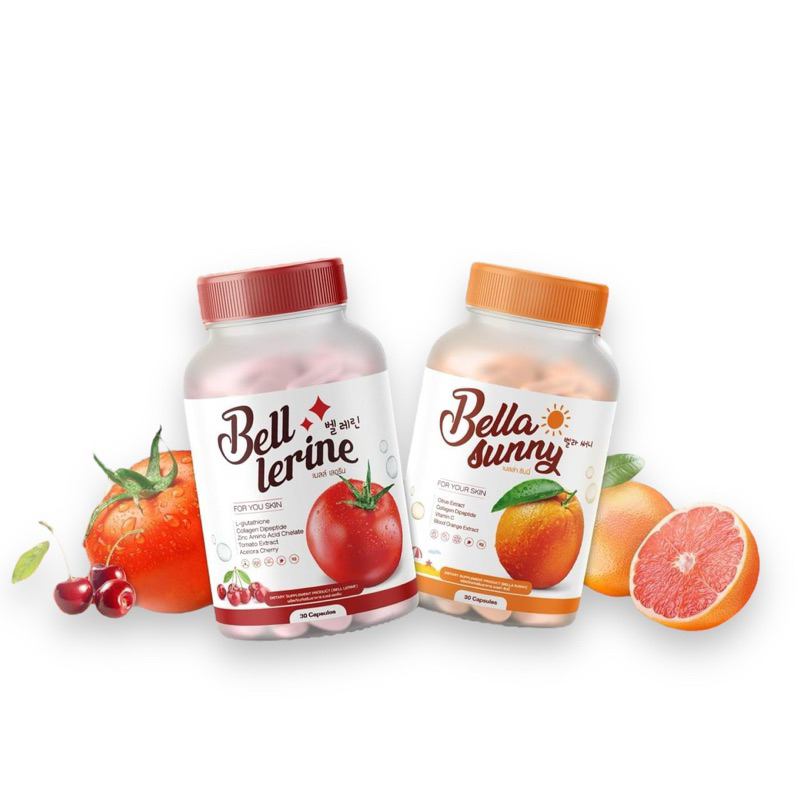 กลูต้าเบลเลอรีน เบลล่าซันนี Bella sunny Bell Lerine Ultimate L-gluta Hya
