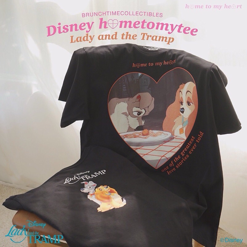 เสื้อ home to my heart รุ่น Lady and the tramp อก 56‘