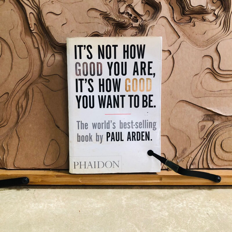 จ683 IT'S NOT HOW GOOD YOU ARE, IT'S HOW GOOD YOU WANT TO BE.