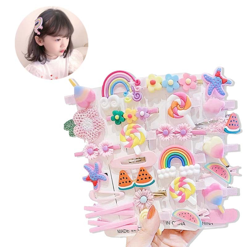 【พร้อมส่ง】กิ๊บติดผมเด็ก ไม่เจ็บหัว กิ๊บติดผมเด็กผู้หญิง เซต กิ๊บติดผม เด็ก ใหม่ กิ๊บติดผมเด็ก