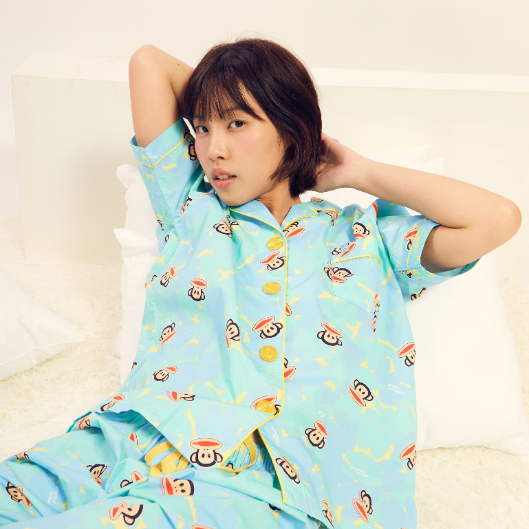 PAUL FRANK ชุดนอนกางเกงขายาว JULIUS COLOUR MIX SS PANTS SET ราคา ถูกที่สุด ดีลบีเคเค แกลเลอรีภาพที่ 2