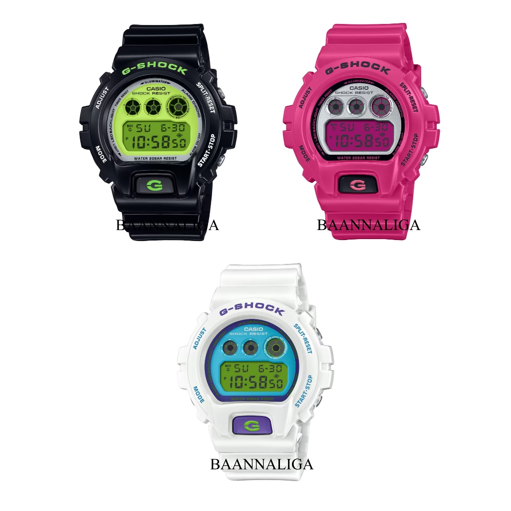 CASIO G-SHOCK ของแท้ รุ่น DW-6900RCS , DW-6900RCS-1 , DW-6900RCS-4 , DW-6900RCS-7