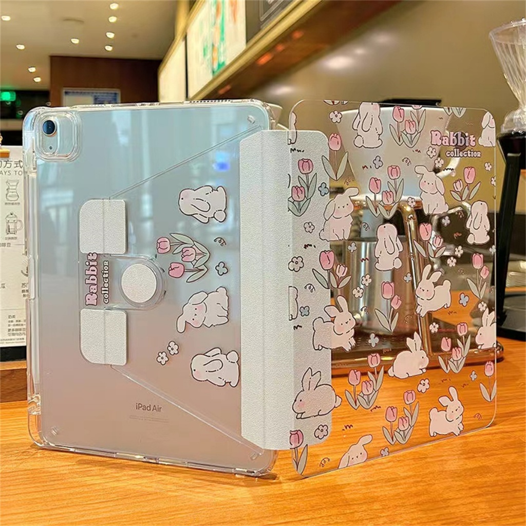 เคสไอแพด หมุน360 gen11/10/9/8/7/6/5 แอร์10.9/9.7 โปร12.9นิ้ว เจน10.2 Air7/6/5/4/2/1 pro11 20/21/22/24 มีช่องใส่ปากกา