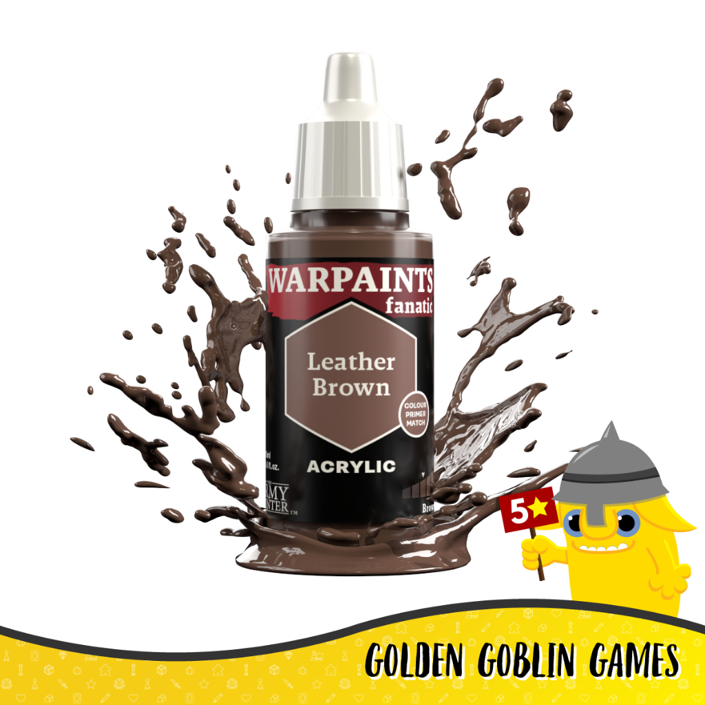 Warpaints Fanatic: Acrylic: Leather Brown (E3)