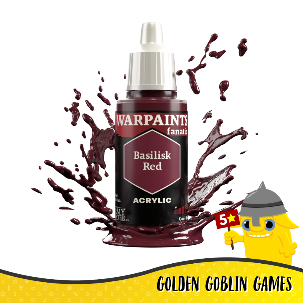Warpaints Fanatic: Acrylic: Basilisk Red (G7)