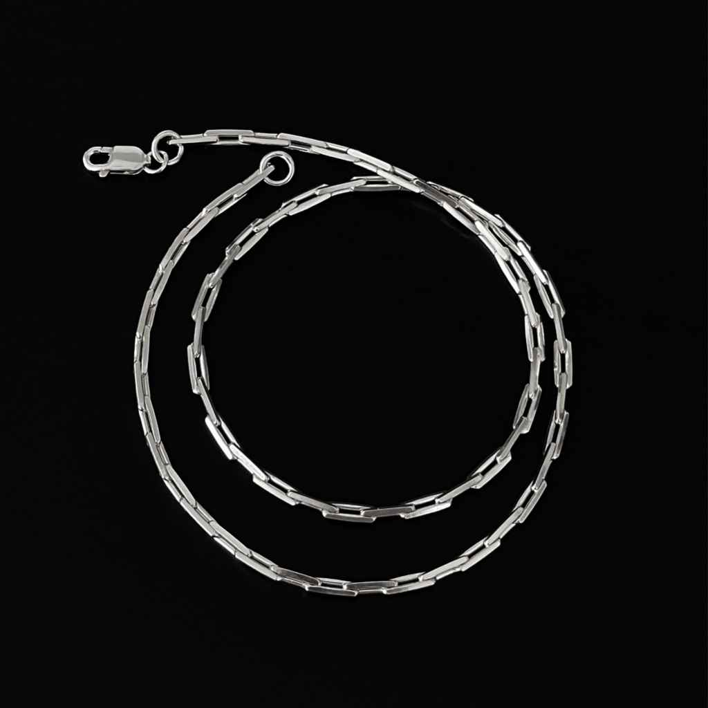 (necklace,สร้อยคอ) : LUCA NECKLACE SILVER925 / สร้อยคอโซ่ สร้อยคอเงินแท้ | YOUR WISHLIST