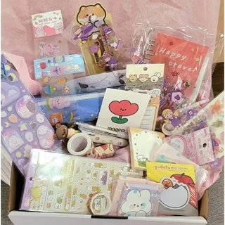 SET เครื่องเขียนน่ารัก ชุดเครื่องเขียน เซ็ตเครื่องเขียน สุดคุ้ม ราคาถูก ได้ของหลากหลาย สินค้าน่ารักทุกชิ้น พร้อมส่ง