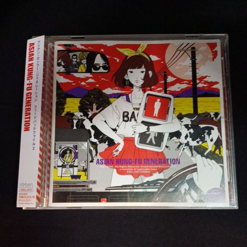 Cd citypop ซีดีเพลงญี่ปุ่น ASIAN KUNG-FU GENERATION ; Feedback File2