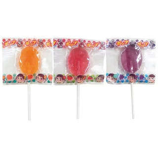 (1 ถุง 20 แท่ง ) FUJIYA Peko Pop Candy เป๊กโกะ อมยิ้มป้องกันฟันผุ รสผลไม้ 4 รส จากญี่ปุ่น