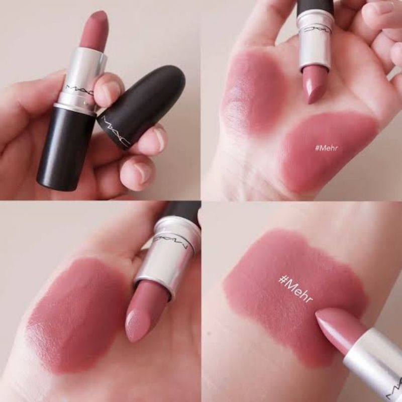 สีขายดี Mac matte lipstick สี Mehr แบ่งขายสำหรับทดลอง
