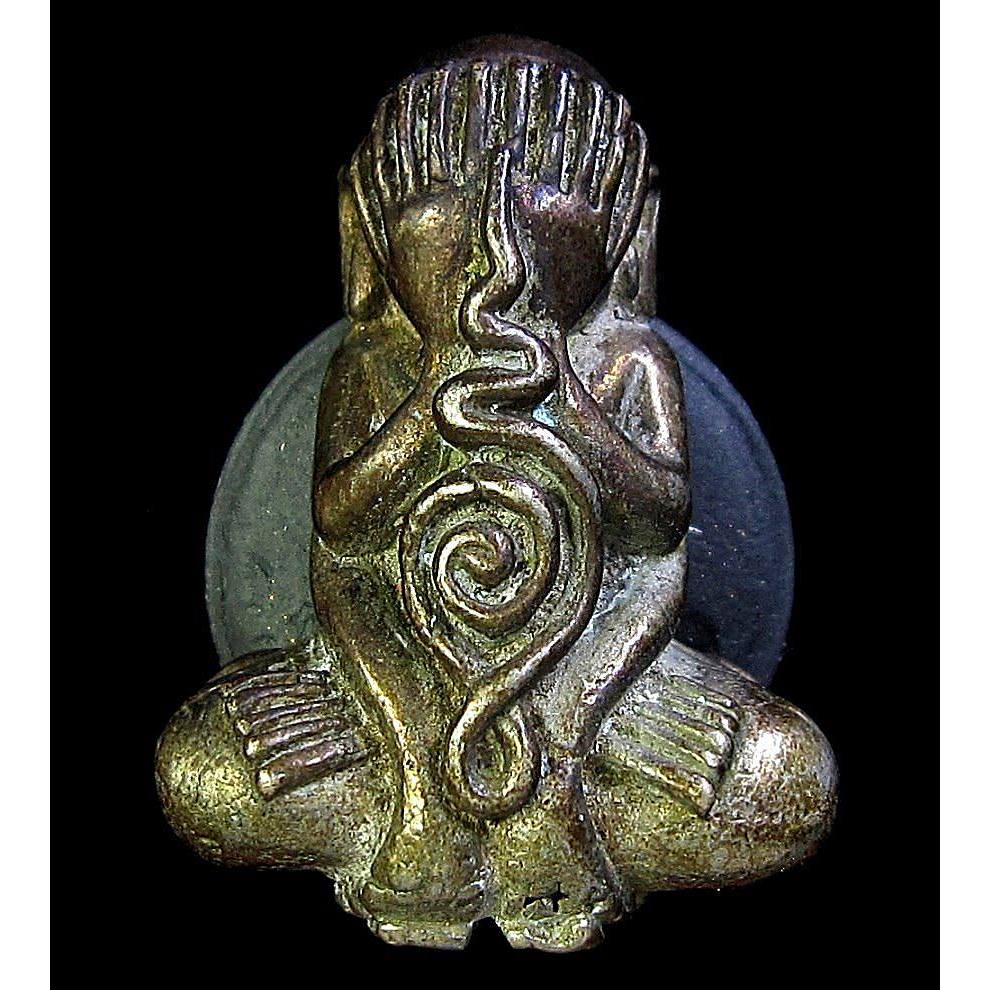 พระปิดตายันต์ยุ่ง ปวโร ๘๒ หลวงปู่แผ้ว ปวโร (G21)