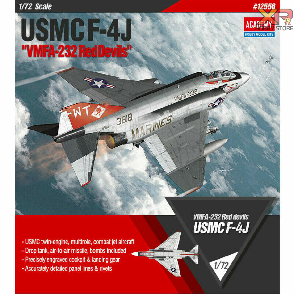 [Academy Model] 1/72: USMC F-4J "VMFA-232 RED DEVILS" (AC 12556)