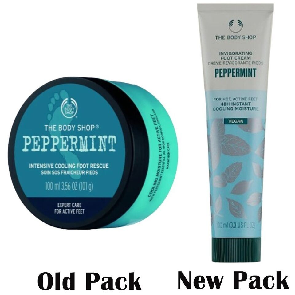 พร้อมส่ง The body shop Peppermint Invigorating Foot Cream 100ml