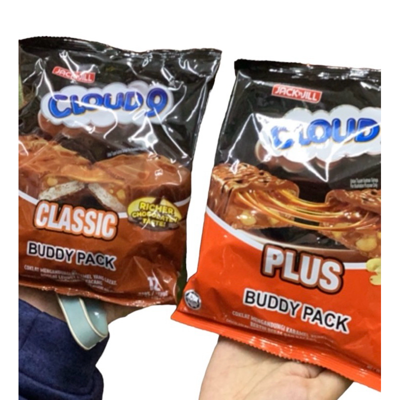 cloud 9 Buddy pack ขนมปังสอดไส้ช็อกโกแลต