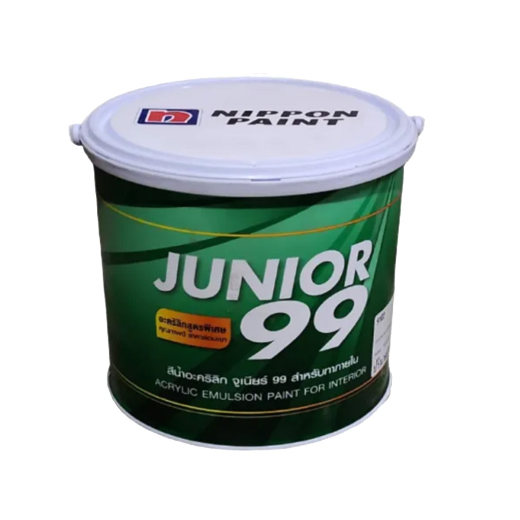 NIPPON สีน้ำภายใน ด้าน Junior99 #9117 Ivory (กล)