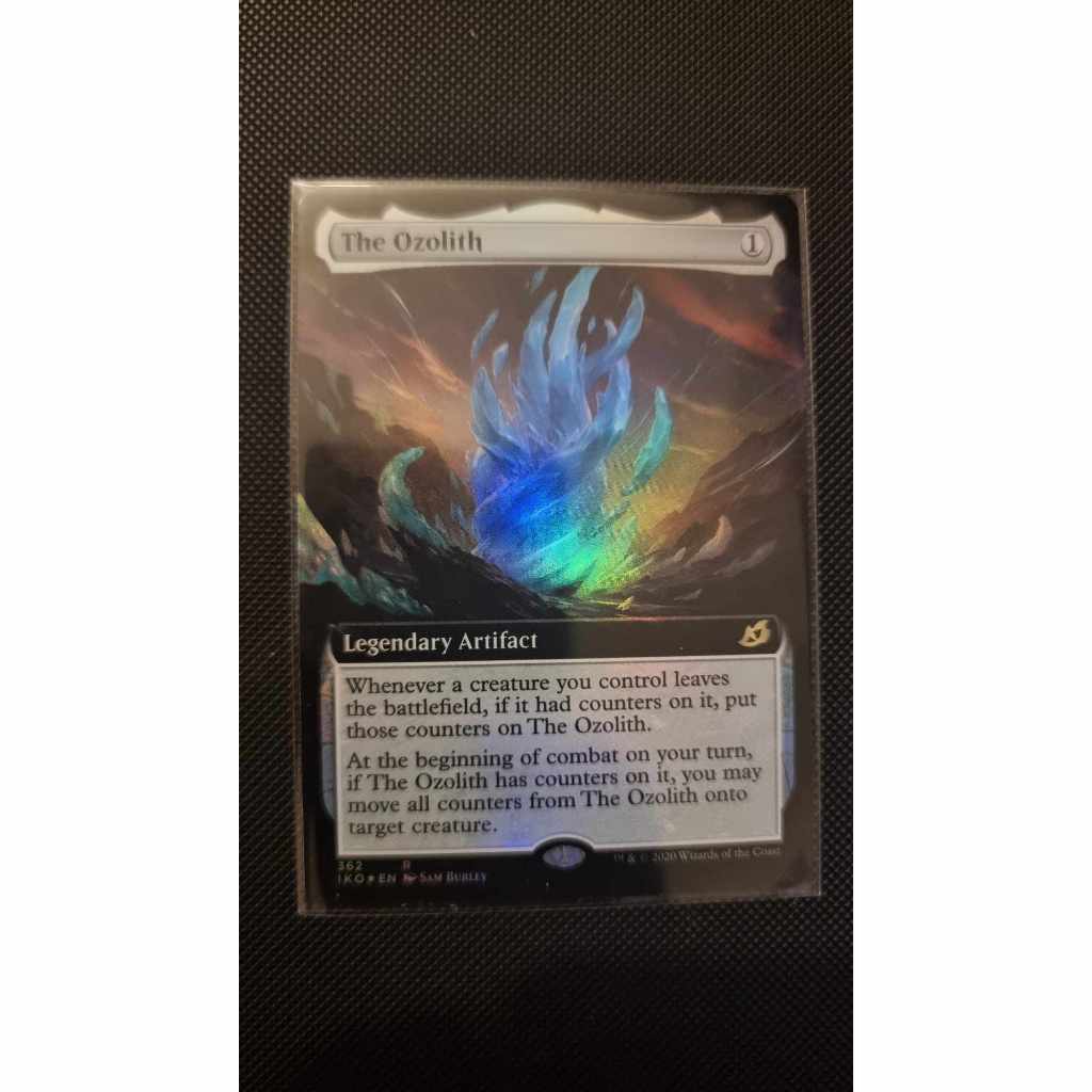 The Ozolith (Extended Art) Foil การ์ด Magic The Gathering ของแท้ จากชุด Ikoria: Lair of Behemoths