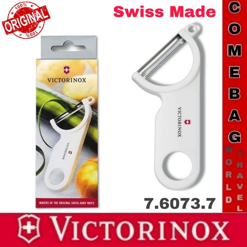 ที่ปอกผลไม้Victorinoxของแท้ 100% Swiss Made สีขาว