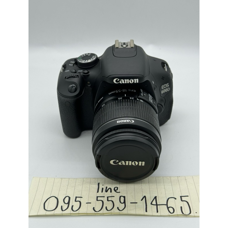 กล้อง Canon EOS 600D Lens 18-55 is ii จอพลิกได้ ชัตเตอร์ 4 พัน