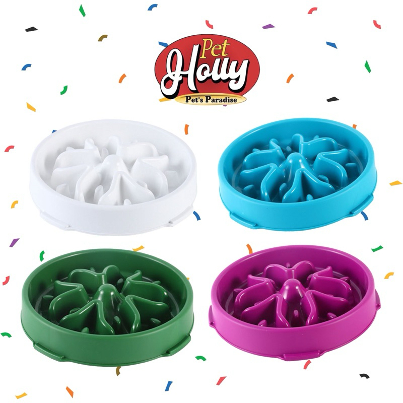 TUTU BOWL Slow feeder 28 cm ชามอาหารสัตว์เลี้ยงขนาดใหญ่