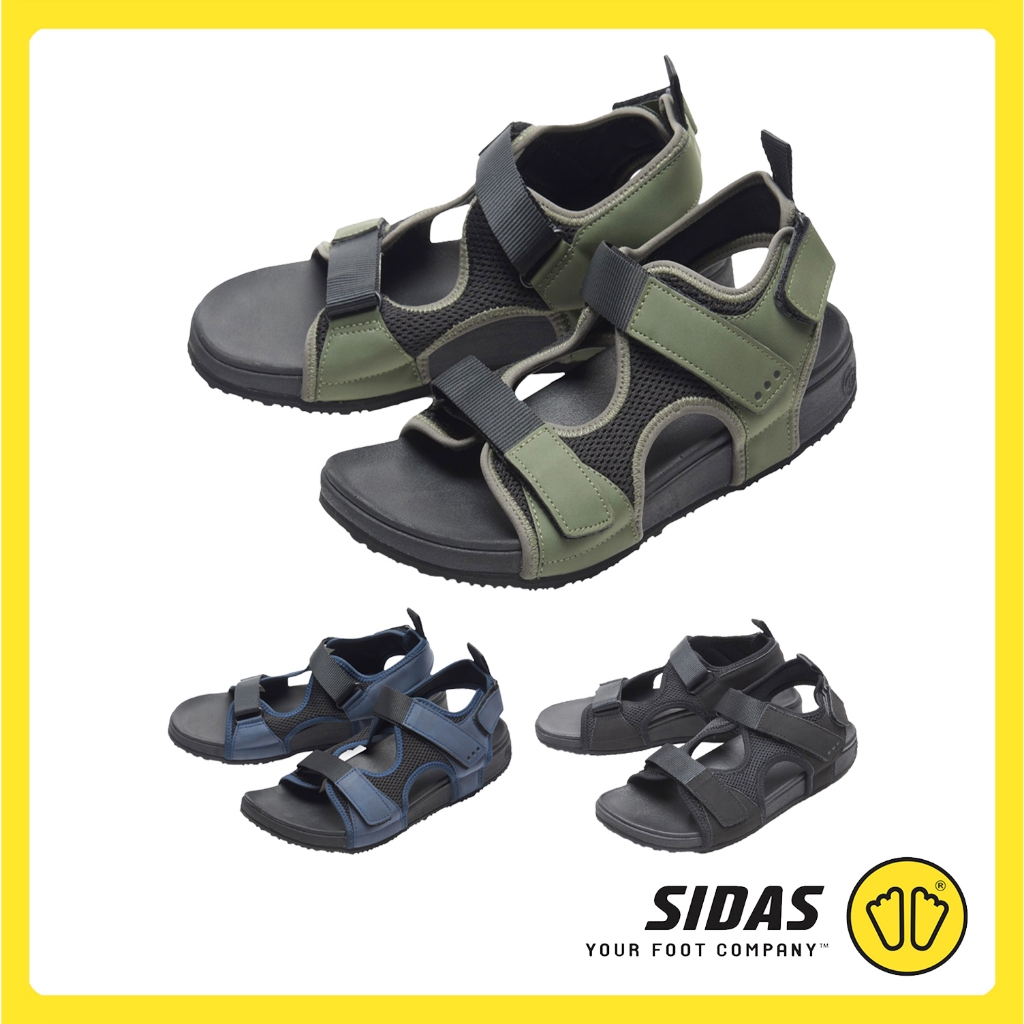 SIDAS 3D Recovery Sandals รองเท้าแตะฟื้นฟู ซัพพอร์ตอุ้งเท้า สไตล์ outdoor รุ่น SOIL