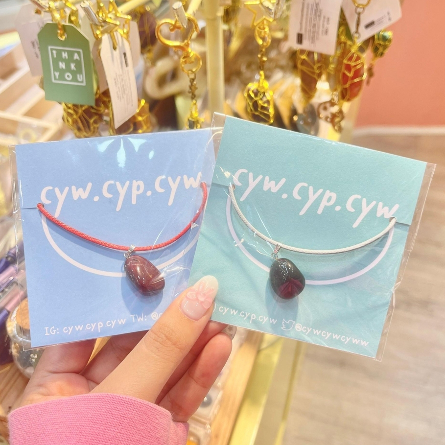 ***Inbox สอบถามลายสินค้าก่อนกดสั่งซื้อ*** สร้อยคอจี้หิน น่ารักแวววาว พร้อมส่ง [Cyw.cyp.cyw]