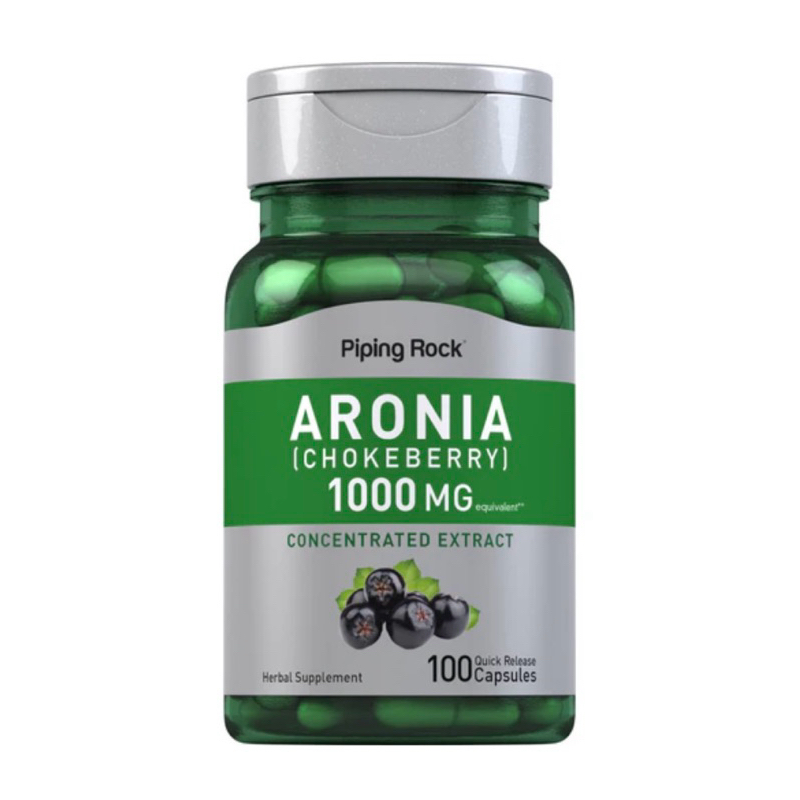 Aronia (Chokeberry) Concentrated Extract 1000 mg 100 capsules
