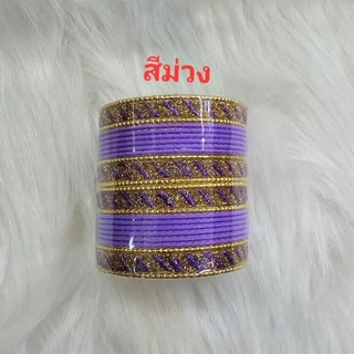 กำไลอินเดียผู้ใหญ่byPremierCollections ขนาด S. M, L, XL, 2XL (วัดตามรูปแล้วเช็กขนาด ตามตารางทีลง ก่อนสั่งนะค่ะ)