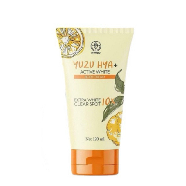 ครีมเจลมิวซุ ยูซุ ไฮยา แอคทีฟ ไวท์ บอดี้ครีม Yuzu Hya active white body cream 120ml