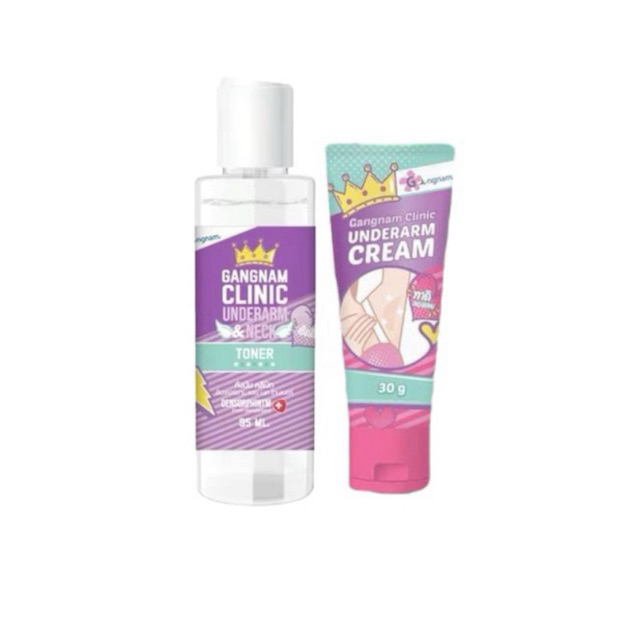 (ราคาต่อ1ชิ้น)ครีมรักแร้กังนัมคลินิก Gangnum Clinic Underrm Cream&Toner