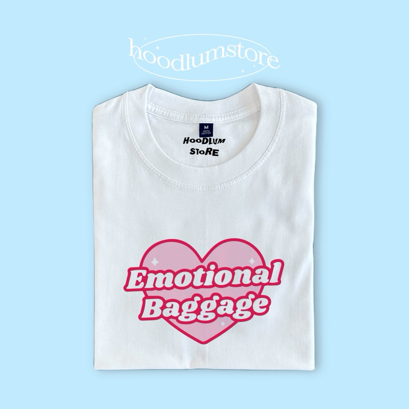 เสื้อยืดน่ารักๆ Emotional Baggage ꒰ hoodlumstore ꒱