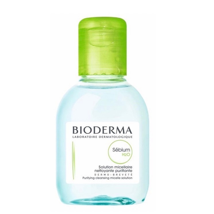 Bioderm* Sebium H2O 100 ml ไมเซล่าคลีนซิ่งวอเตอร์ คลีนซิ่งผิวแพ้ง่าย-เป็นสิวง่าย ผิวมัน-ผิวผสม