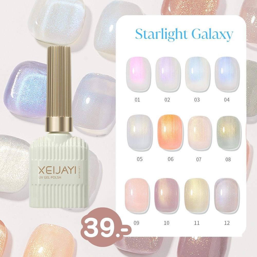 สีเจล Xeijayi Starlight Galaxy สีเจลยูนิคอร์น 15ML