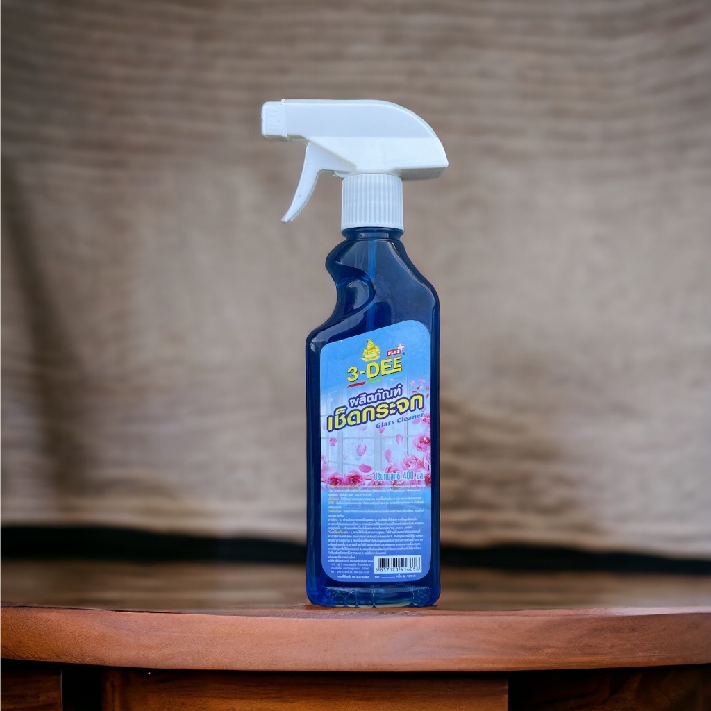 น้ำยาเช็ดคราบน้ำมัน 400 ml น้ำยาเช็ดกระจก น้ำยาดันฝุ่น น้ำยารีดผ้าเรียบ – โปรปัง