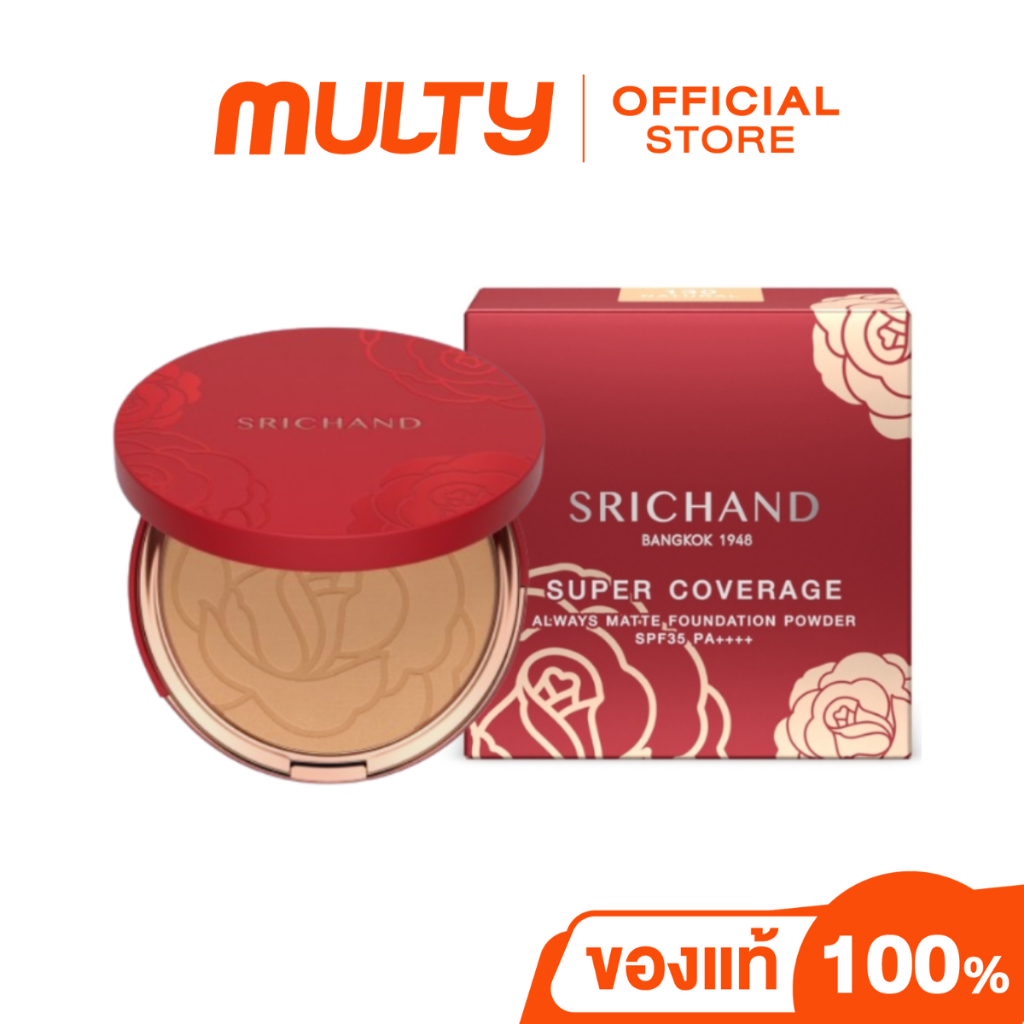 Srichand-Super Coverage Always Matte Foundation Powder Spf35Pa+