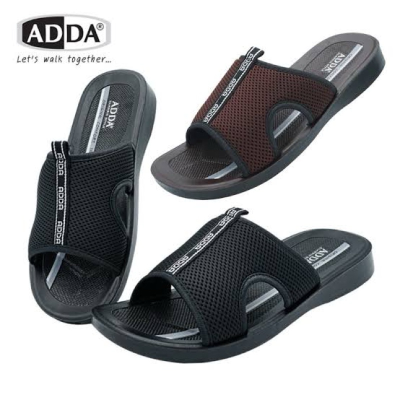 รองเท้าแตะ สวมหน้าผ้า แอ๊ดด้า ( ADDA ) รุ่น 7J05