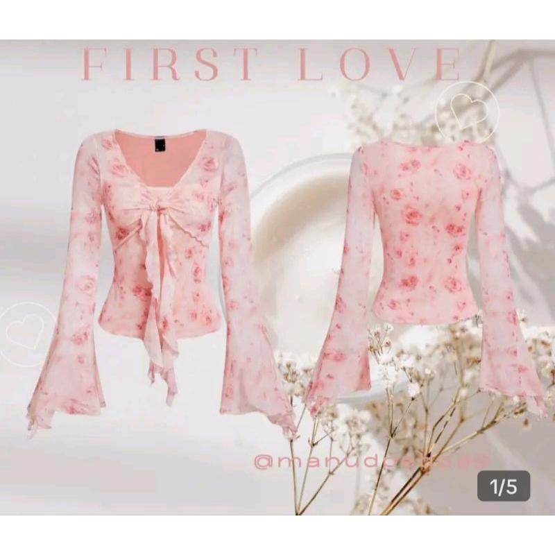 เสื้อแขนยาวfrist love เสื้อแขนยาวผ้านิ่มใส่สบาย