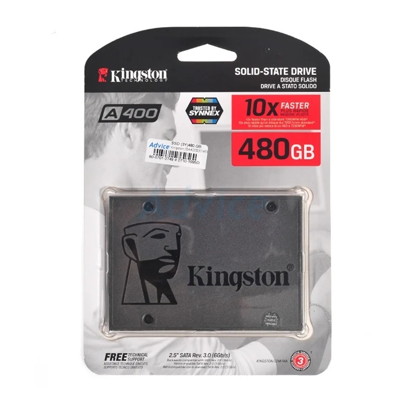 480 GB SSD SATA KINGSTON A400 (SA400S37/480G)