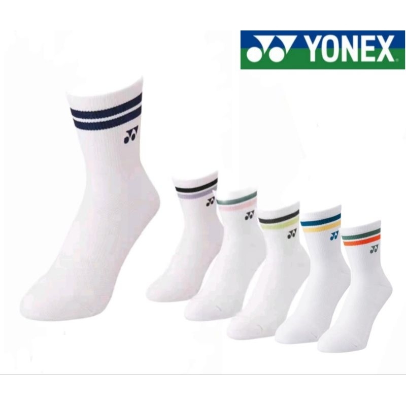 🛒(พร้อมส่ง) YONEX ถุงเท้าแบดมินตัน รุ่น 145062BCR และ รุ่น 245062BCR