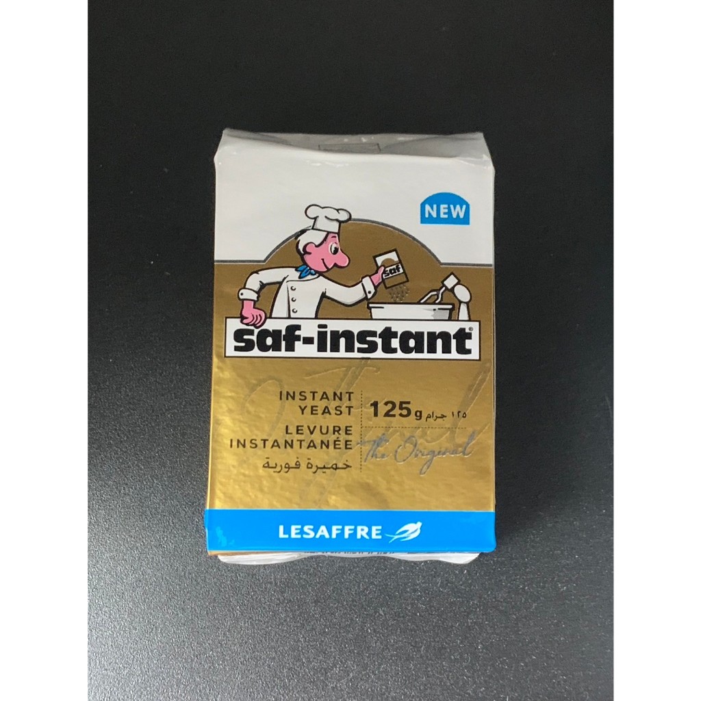 ยีสต์แห้งสำเร็จรูป Saf Instant ยีสต์นกทอง ขนาด 125 กรัม และ 11 กรัม Exp12/2027