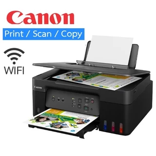 Canon PIXMA G3010/G3730 แท็งก์แท้ มีWifi พร้อม *หมึกพรีเมี่ยมเกรดA 4 สี**