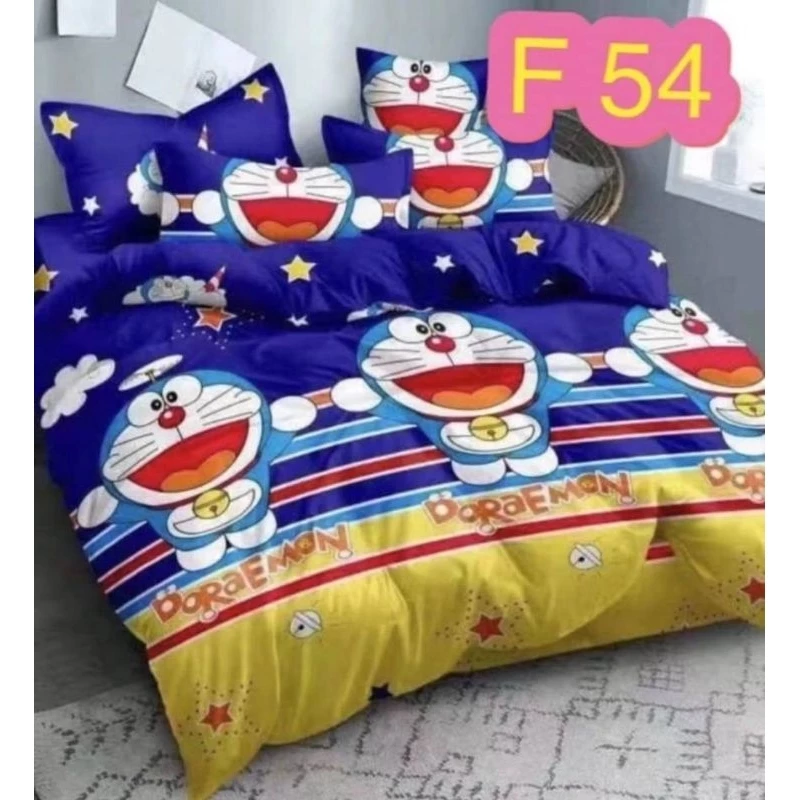 ชุดผ้าปูที่นอนพร้อมผ้านวมลายโดเรม่อน 3.5/5/6 ฟุต thumbnail 4