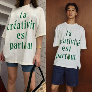 maison KEEPS | The Oversized La Créativité Tee | Unisex | เส…