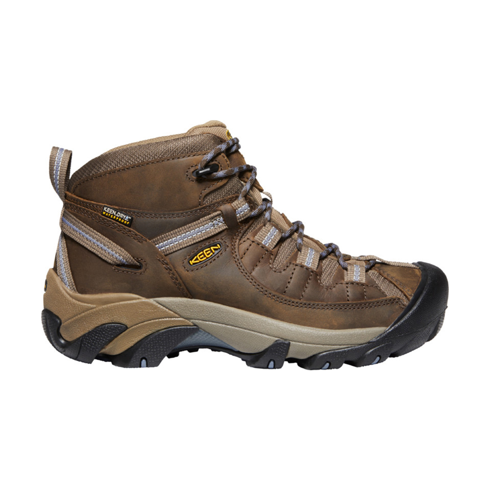 Keen รองเท้าผู้หญิง รุ่น Women's TARGHEE II MID WP (SLATE BLACK/FLINT STONE)