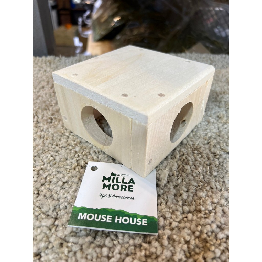 Millamore Mouse House ขนาด 11x11x6.5 cm.