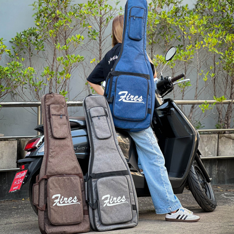 [โค้ดลด200.-📸] กระเป๋ากีต้าร์ไฟฟ้า Fender / Fires / Takane บุฟองน้ำหนา สามารถกันกระแทกได้