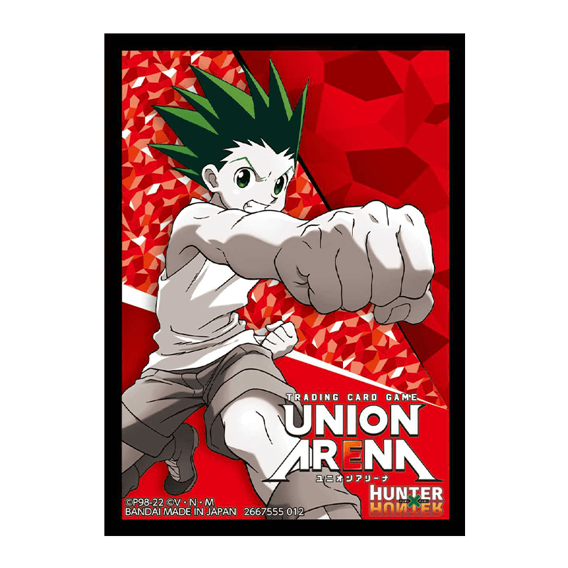 Union Arena - Official Card Sleeve HUNTER×HUNTER CARD SLEEVE Card Game การ์ดเกม ภาษาญี่ปุ่น Bandai