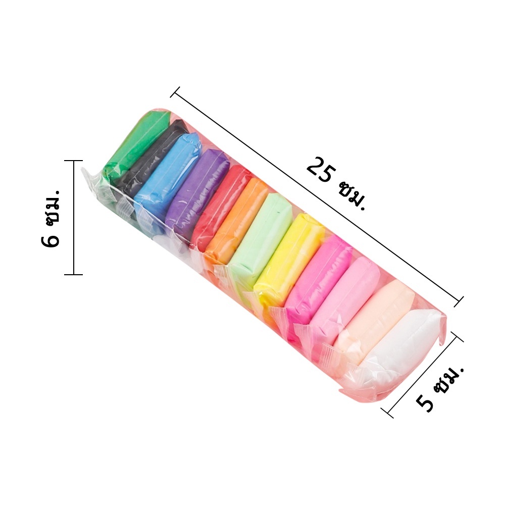 ถูกที่สุด️ ดินเบา 24/36 สี ดินเบาเกาหลีดินน้ำมัน ดินเบา 24/36 สี ดินเบาเกาหลี ดินเบาลูกเจี๊ยบ ของเล่นเด็ก แฮนด์เม - รูปที่ 7